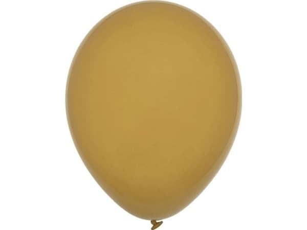 Ballonger Decomex pastell Mokka 25stk