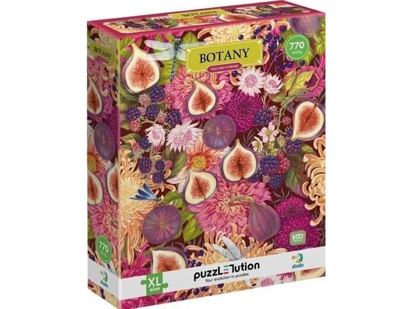 Puslespill Easy-XL Botanika. Figi og kunnskap