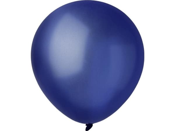 Decomex metallic Midnight Blue balloons 100pcs