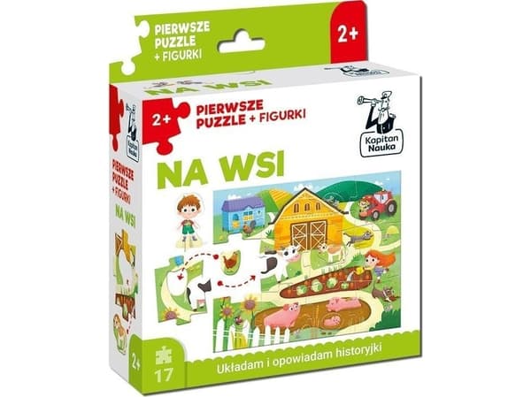 In the countryside. first puzzles + figures. captain nauka (Anna Zając, Patrycja Grześkowiak)