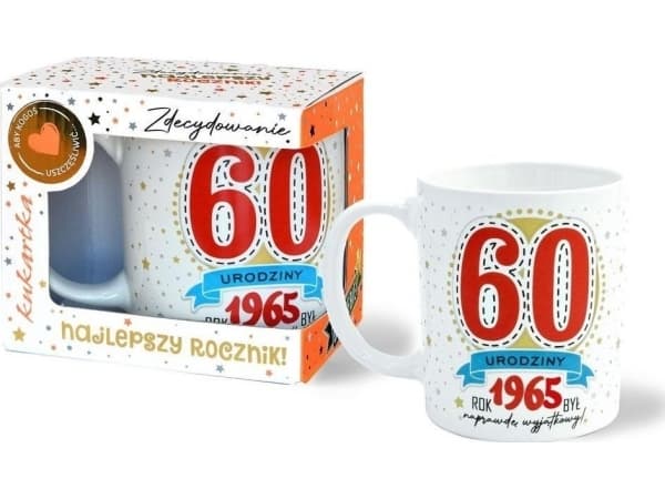 Premiummugg Födelsedag 60