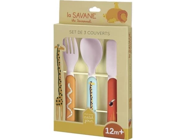 Barnebestikksett 3 deler Savanna