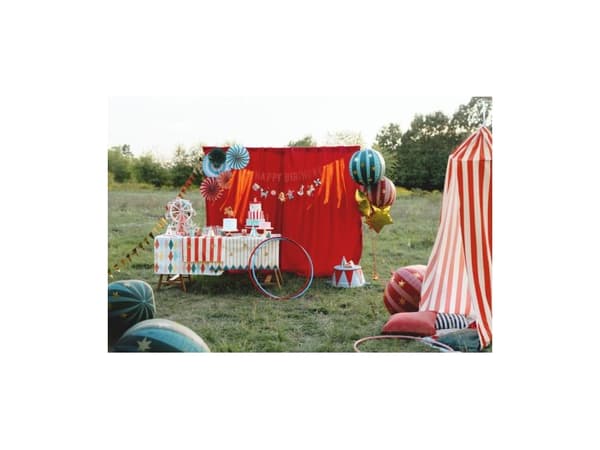 Happy Birthday Circus banner 275cm