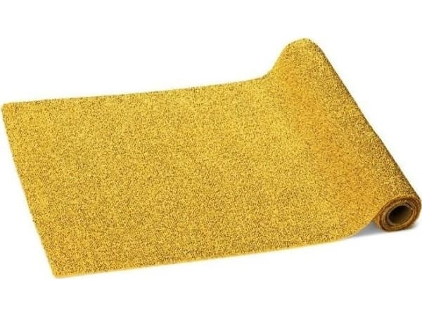 Metalloitu kultainen juoksupyörä 0.36x3m