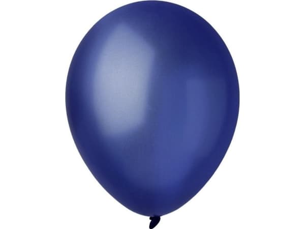 Decomex metallic Midnight Blue balloons 100pcs