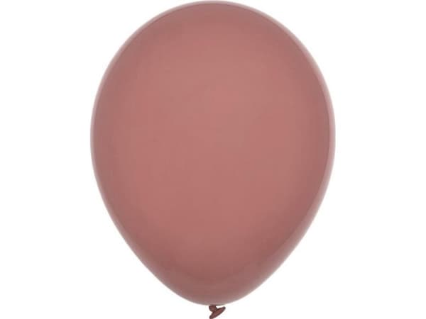 Decomex pastel Rose Wood balloons 100pcs
