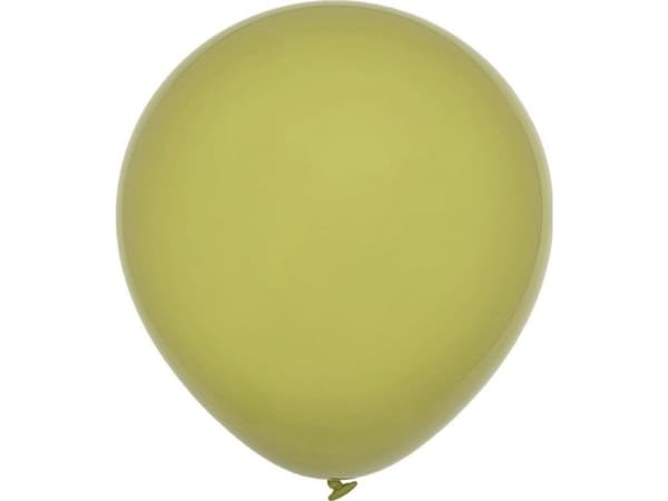Decomex ballonger pastell Oliven 100stk