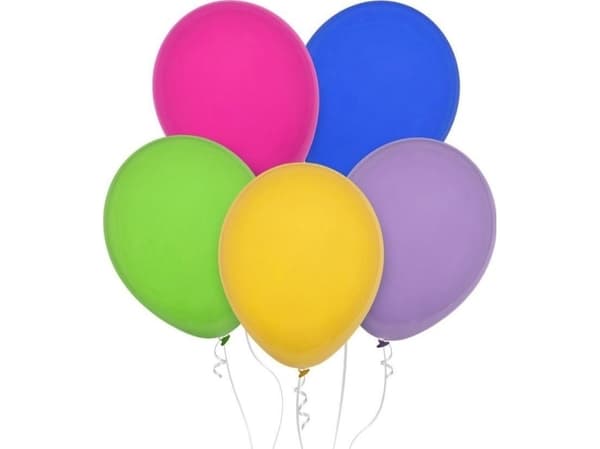 Decomex pastelli 28cm ilmapalloja 100kpl
