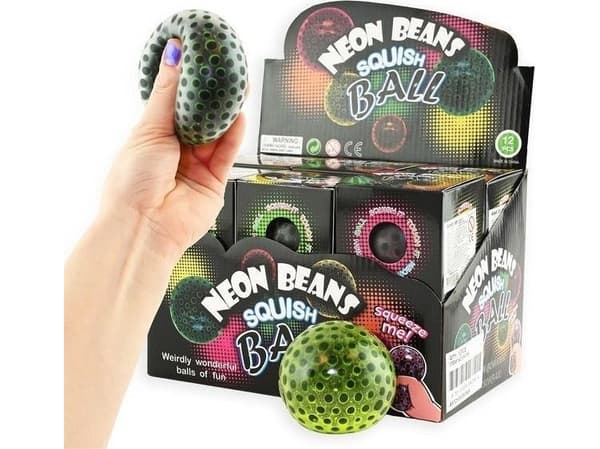 Sensorisk ball squishy Neon 7cm MIX