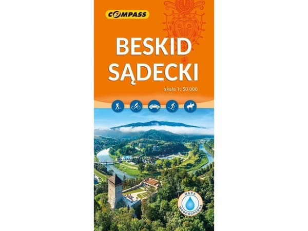 Turistikartta - Beskid Sądecki 1: 50 000 v.18