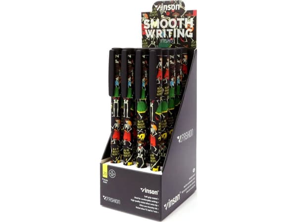 Titanum Pen Vinson Skjeletter 0,7mm 20 stk DISPLAY