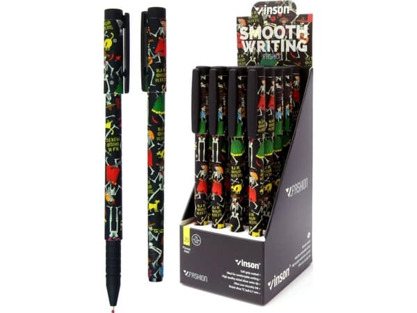 Titanum Pen Vinson Skjeletter 0,7mm 20 stk DISPLAY
