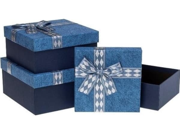 Presentförpackning med rosett 3 st ROZETTE EDUKAMP granatäpple