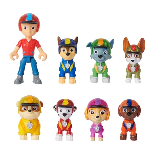 Paw Patrol Jungle Pups Figurer 8-delad