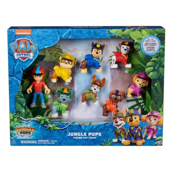 Paw Patrol Jungle Pups Figurer 8-delad