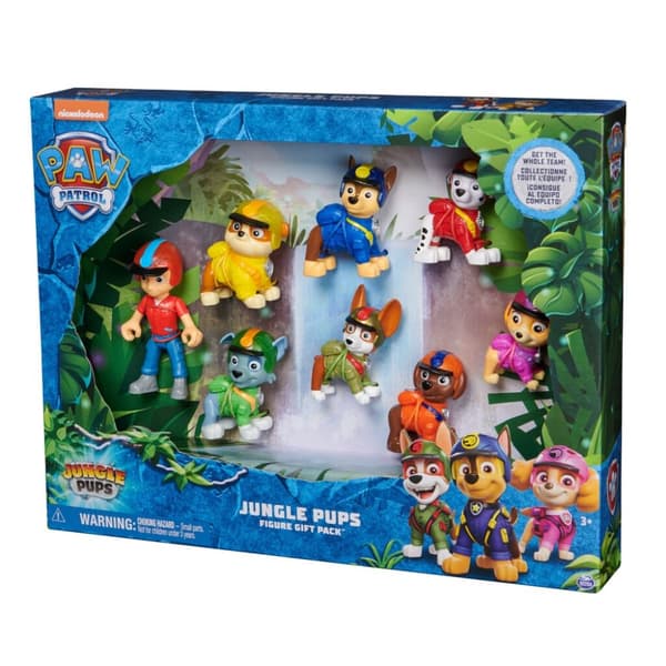 Paw Patrol Jungle Pups Figurer 8-delad