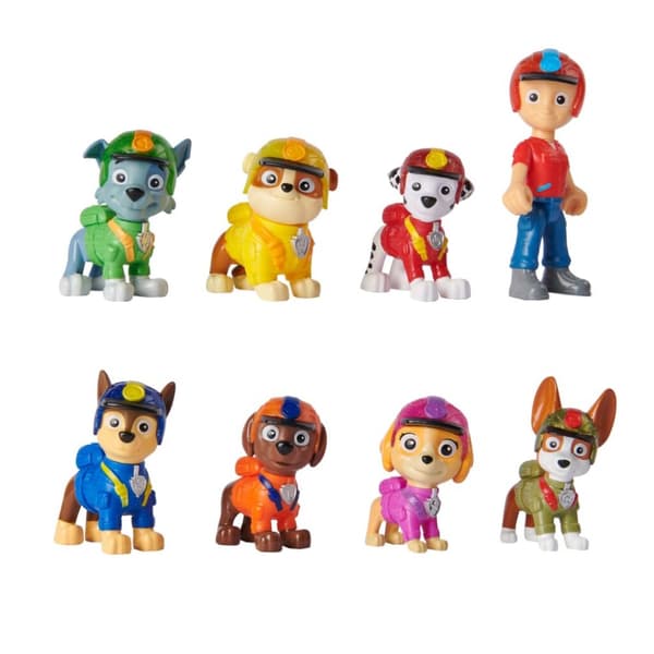 Paw Patrol Jungle Pups Figurer 8-delad