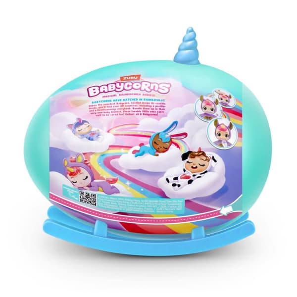 Zuru Babycorn Rainbocorn pehmo + valoa ja ääntä