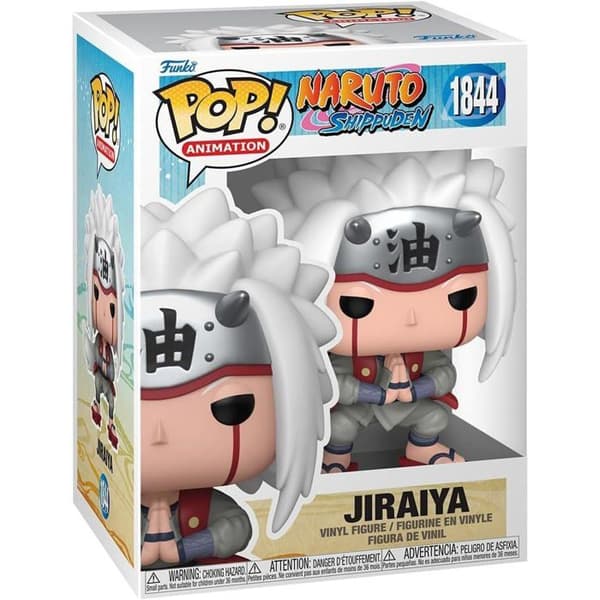 Figur - FUNKO - NARUTO SHIPPUDEN - POP Animation N° 1844 - Jiraiya - 9 cm - Båda