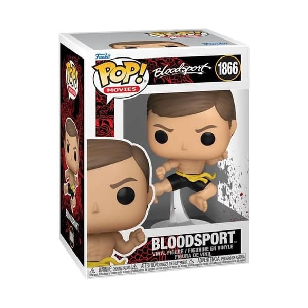 Figurine Funko Pop! - Bloodsport - Frank Dux - 9,5 cm - Högkvalitativ vinyl - Idealiskt present