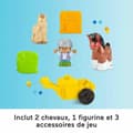 Miniatyrbillede 5 af 6: Playset Fisher Price Happy Horses Stable