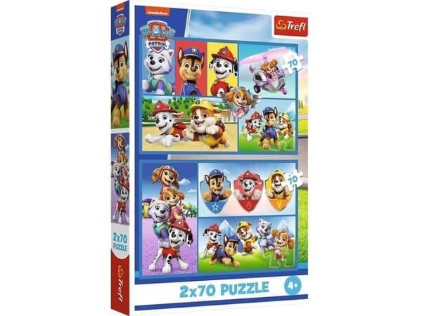 Trefl Puzzle Paw Patrol regler 2x70 brikker (34441)