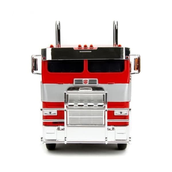 Leksak - JADA TOYS - Transformers Optimus Prime Small Truck Car - Röd - Blandat - Från 8 år