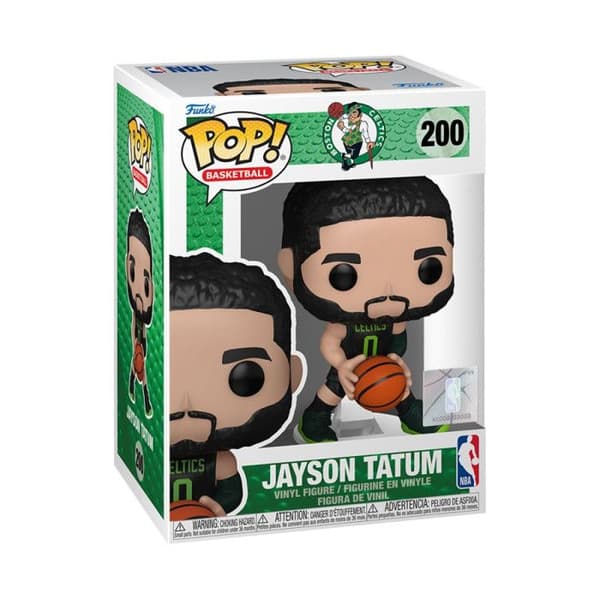 Figurina Funko Pop - NBA - Jayson Tatum - Grön Färg - 2 års Garanti - För Barn