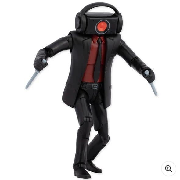Skibidi Toilet Action Figure Deluxe Dark Speakerman 15cm