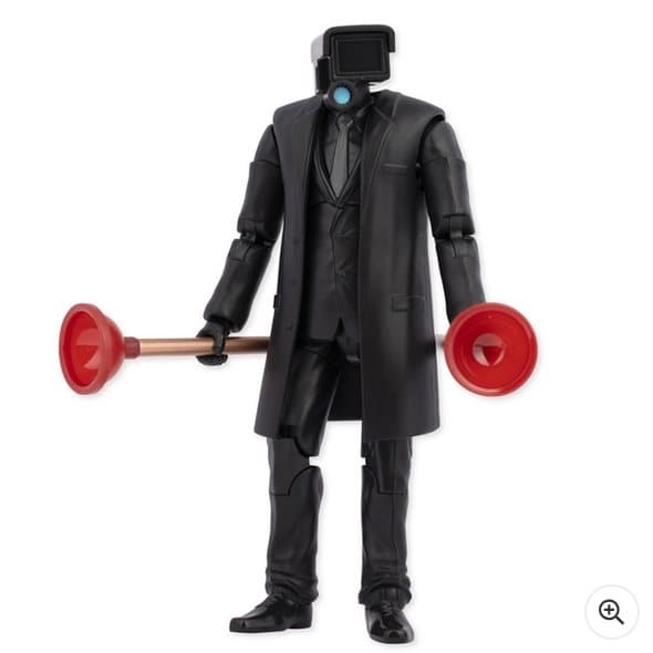 Skibidi Toilet Action Figure Deluxe Plungerman 15cm