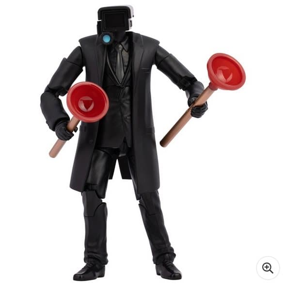 Skibidi Toilet Action Figure Deluxe Plungerman 15cm