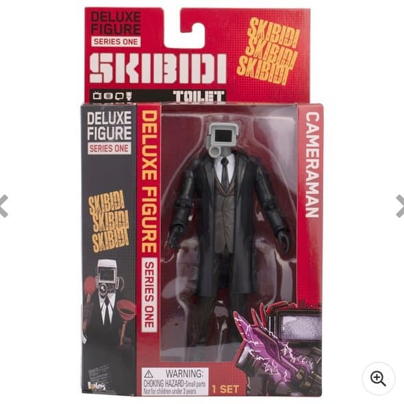 Skibidi Toilet Action Figure Deluxe Cameraman 15cm