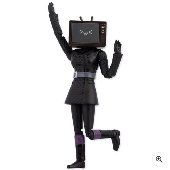 Skibidi Toilet Action Figure Deluxe TV Woman 15cm