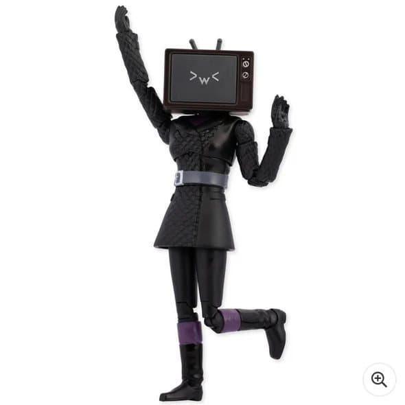 Skibidi Toilet Action Figure Deluxe TV Woman 15cm