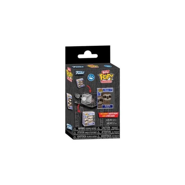 Pack 4 Figurer Funko Bitty Pop Wearables Pin