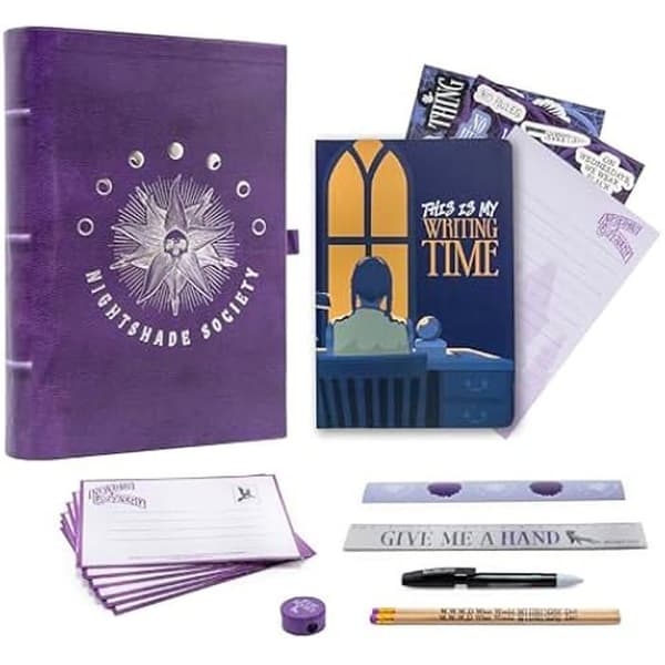Onsdag - Nightshade Society Keepsake Book Box Set - Skrivset