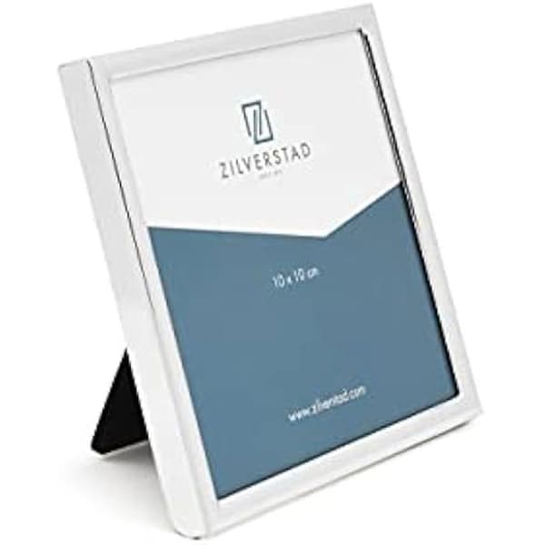 Fotrahållare - ZILVERSTAD - Sweet Memory - Lackad silver - 10x10cm - Inomhus