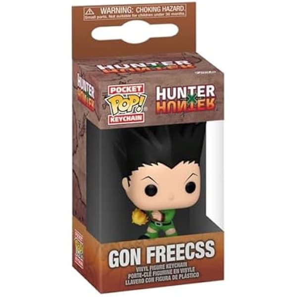 Porteckäng Funko Pop! - Hunter X Hunter - Gon Freecss - Mini-Figur i Vinyl - Samling - Idealisk Gåva