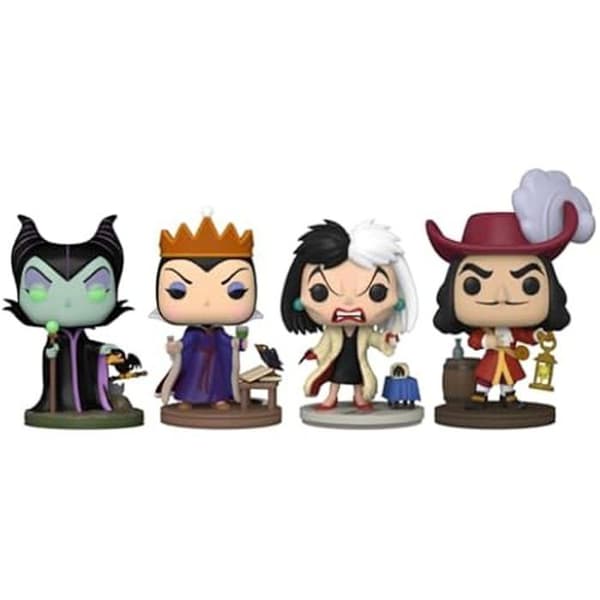 Figurine - Funko Pop - Disney - Skurkar - Glow i mörkret - Högkvalitativ vinyl