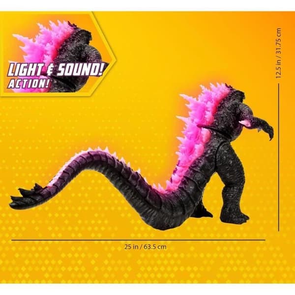 Fjärrstyrd figur - JADA - Godzilla - 63 cm - Värmeeffekt - 3-kanals fjärrkontroll