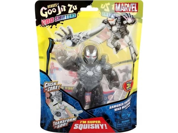 Goo Jit Zu TM Toys *****TMT GooJitZu MarvelGooShift WarMachine 25787