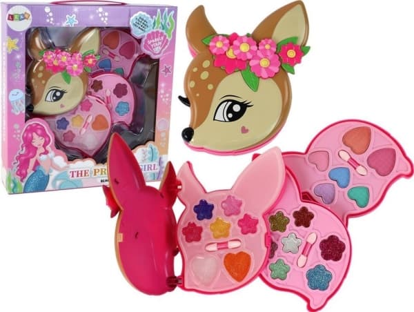 LeanToys Meikki Peura värilliset varjot Glitterit Glitterit