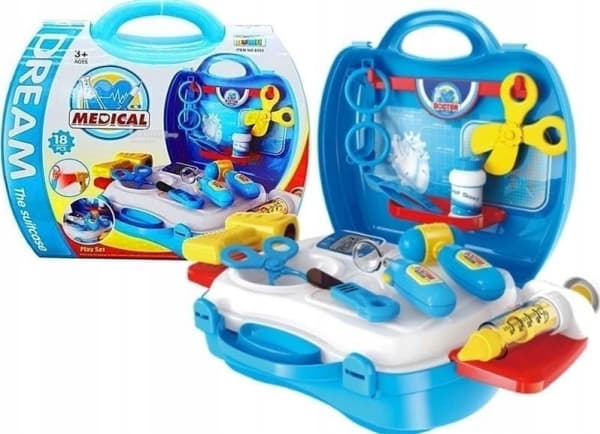LeanToys Doktorns drömfodral 18 delar LEAN Toys