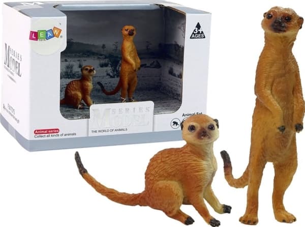 LeanToys 2 Figurin Suriculture Figurin Världens djur