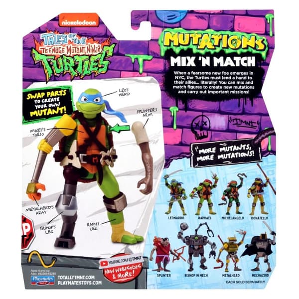 Turtles Mutations Mix N Match Leonardo
