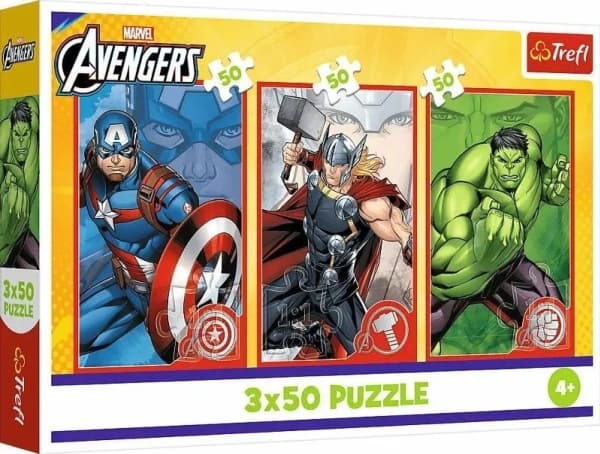 PUZZLE 3x50 Your Hero/Marvel TheAvengers 34891
