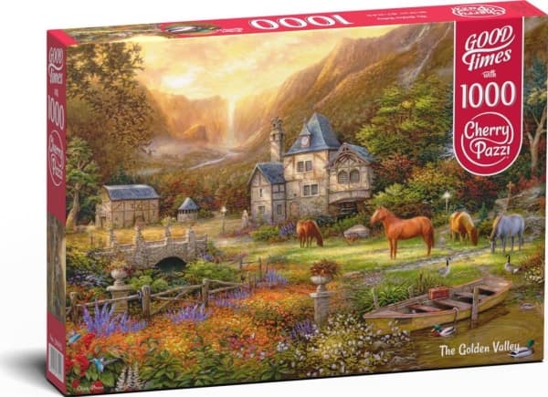 puzzle 1000 cherry pazzi the golden valley