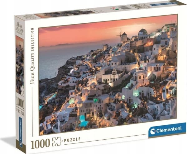 Puslespil HQC Shades of Santorini, 1000 brikker