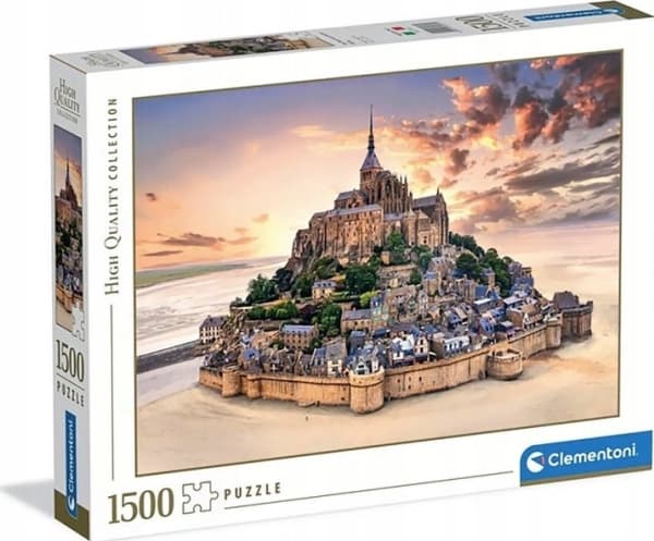 Puslespil HQC The Mont Saint-Michel Risin, 1500 brikker