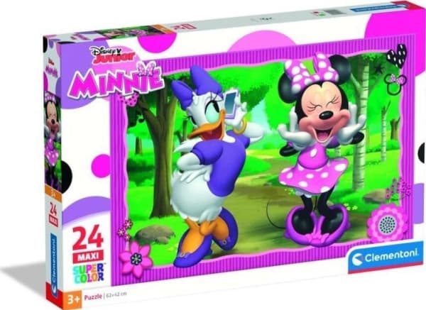 Clementoni Puzzle Maxi SuperColor Minnie 24 palaa (24091)